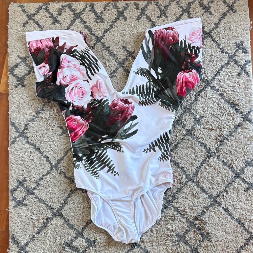 Albion Fit Floral One-Piece Swimsuit